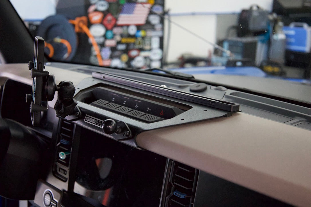 Bronco Dash Accessory Mount by Expedition Essentials out