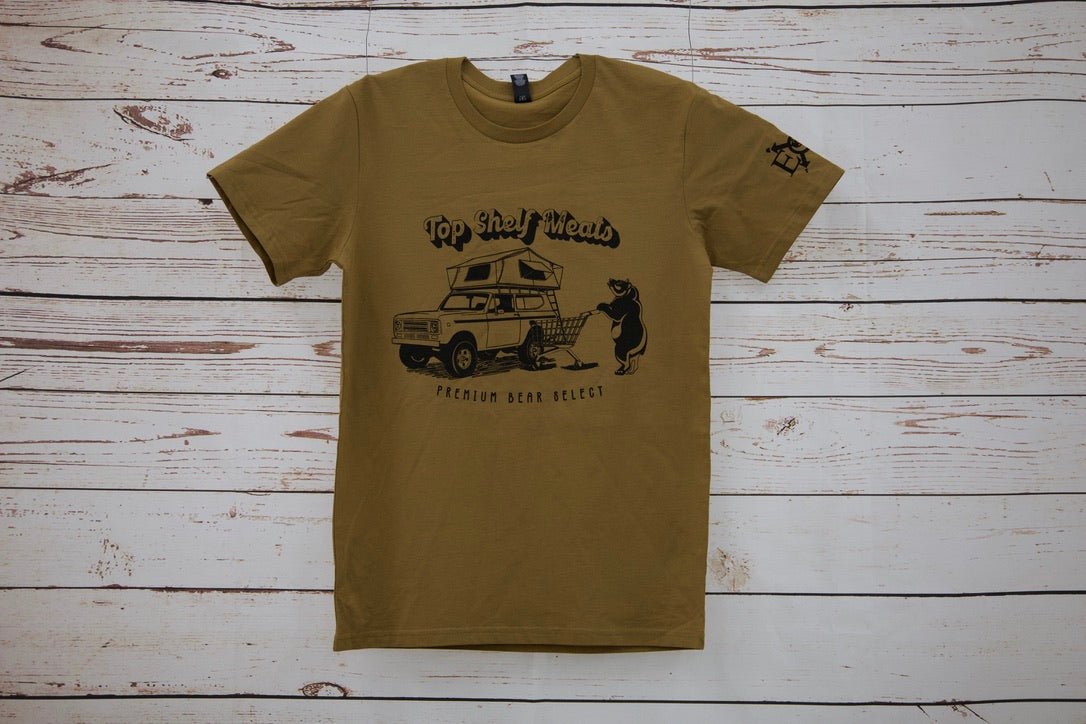 Top Shelf Meats T-Shirt (Camel)