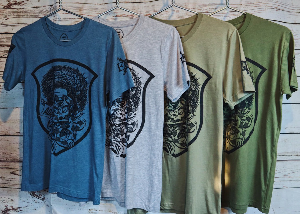 4 Short Sleeved Psycho Squirrel Tee