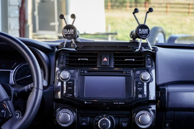 Toyota 4 Runner Track Mount 5th Gen 2011-Current, Back View