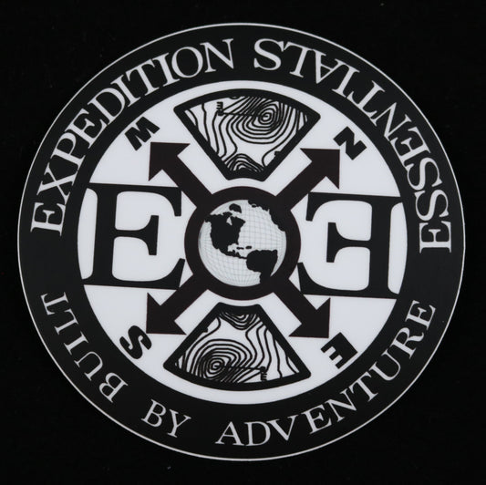 Expedition Essentials logo Sticker (Built By Adventure) main