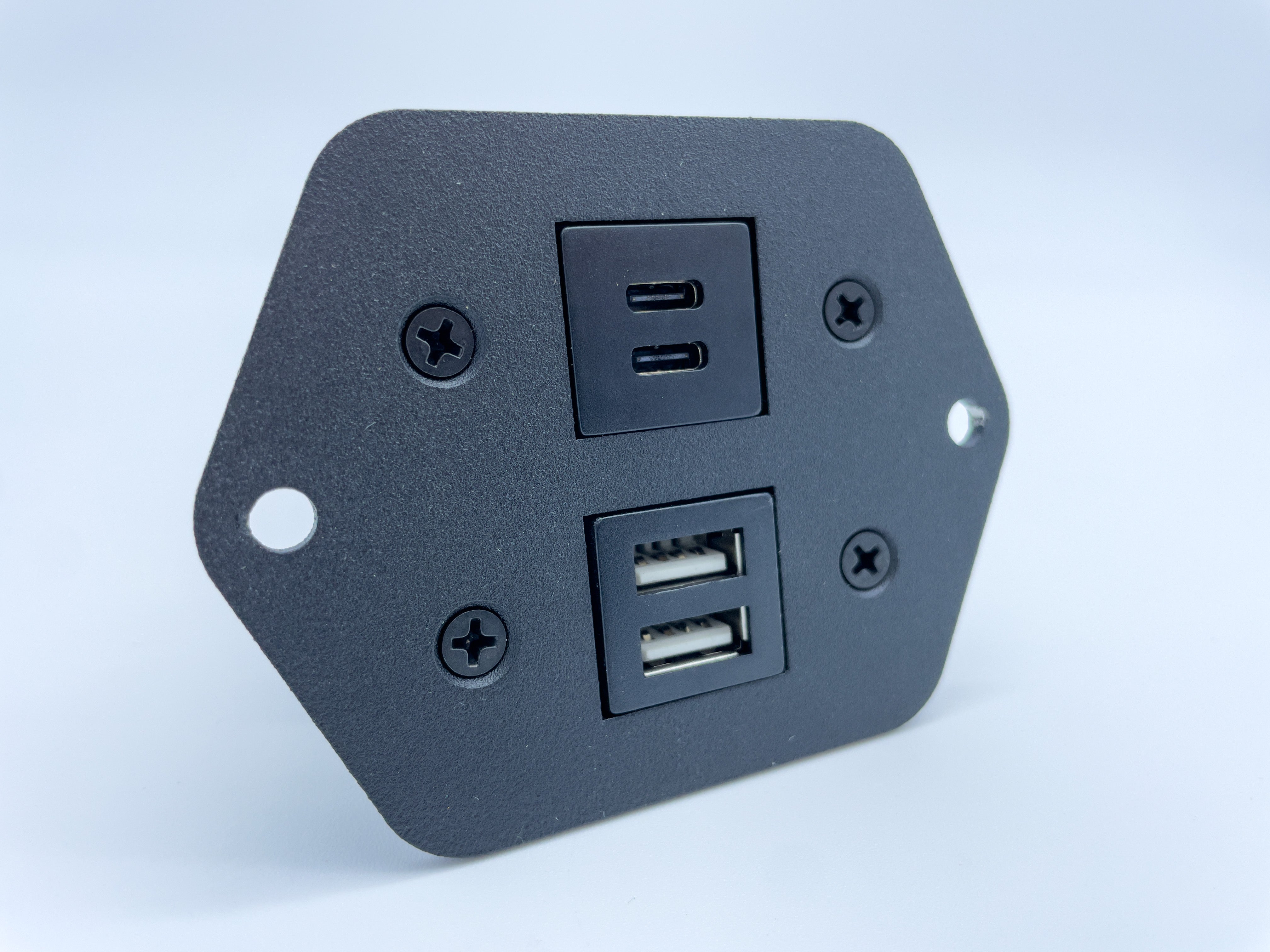 Usb Connection Plate Universal Double USB Charger Plate – Expedition Essentials